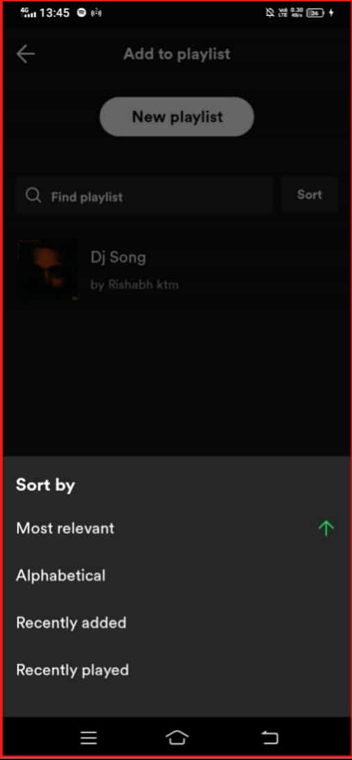 How can I Sort Playlists on Spotify