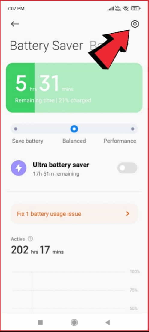 Settings How to turn on Optimized Battery Charging