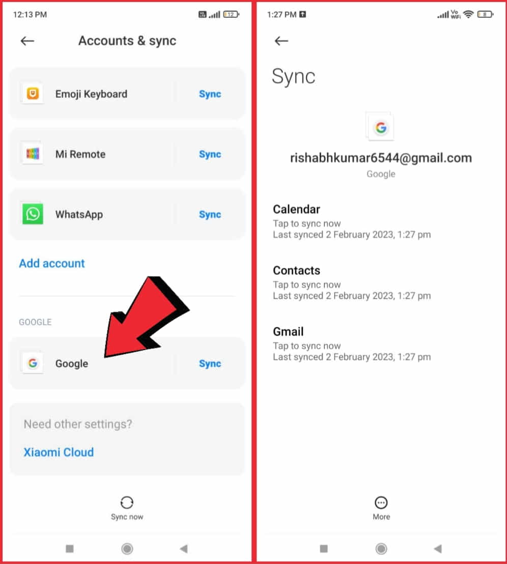 How can I Add Google Account Without Syncing Contacts