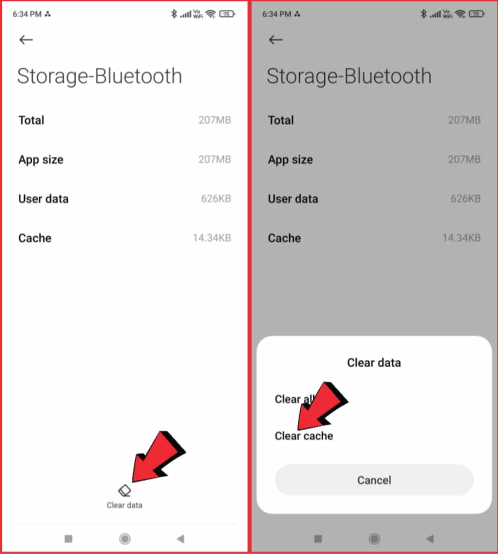 Clear Your Android Device's Bluetooth Cache
