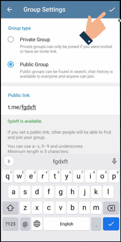 How to create telegram group