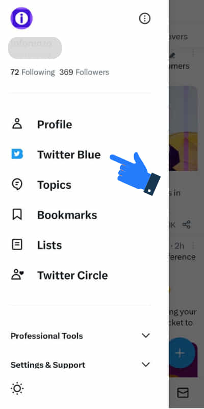 why twitter blue tick disappear