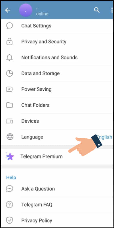 How to activate telegram premium