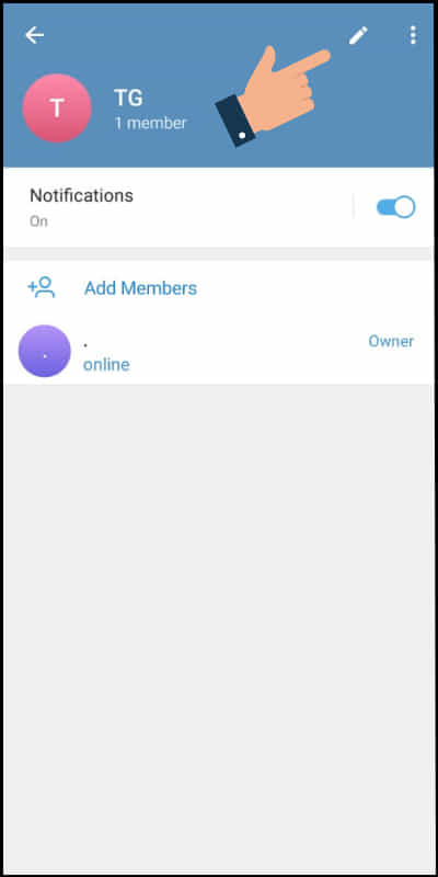 How to create telegram group