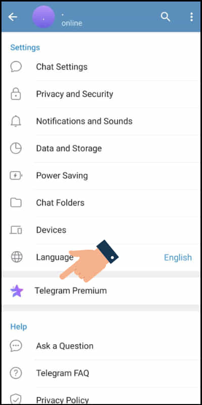 why telegram blue tick disappears