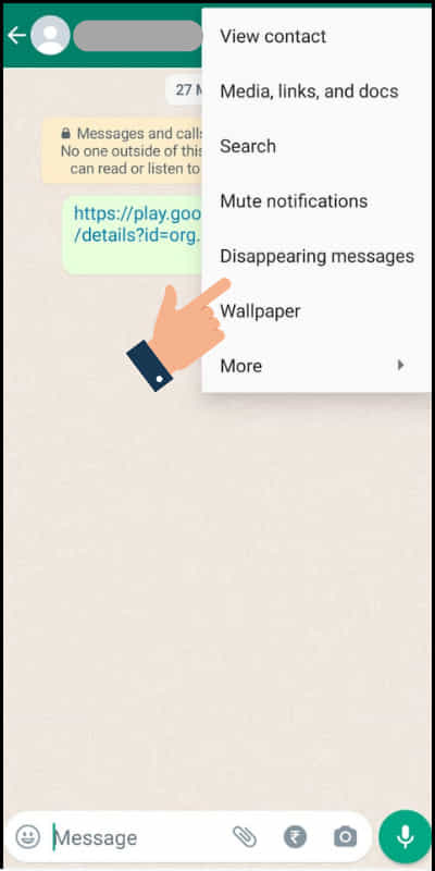 how to turn off disappearing messages in whatsapp