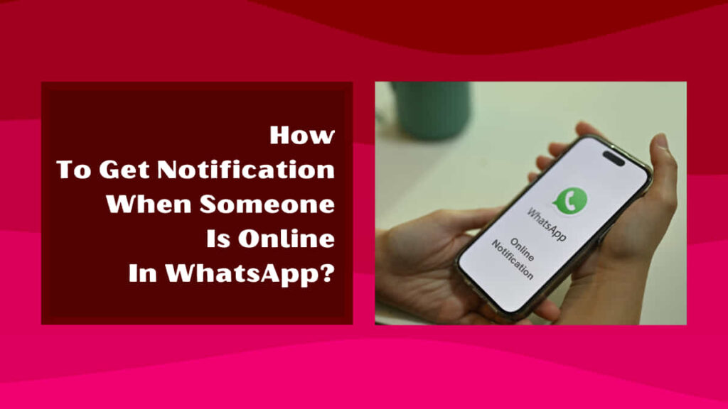 how to get notification when someone is online on whatsapp