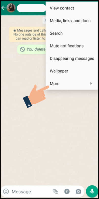 how to export someone chat on whatsapp