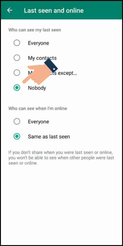 how to get notification when someone is online on whatsapp